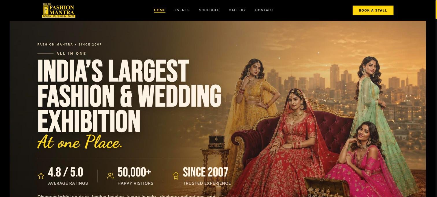 Fashion Mantra - Fashion & Exhibition Event App